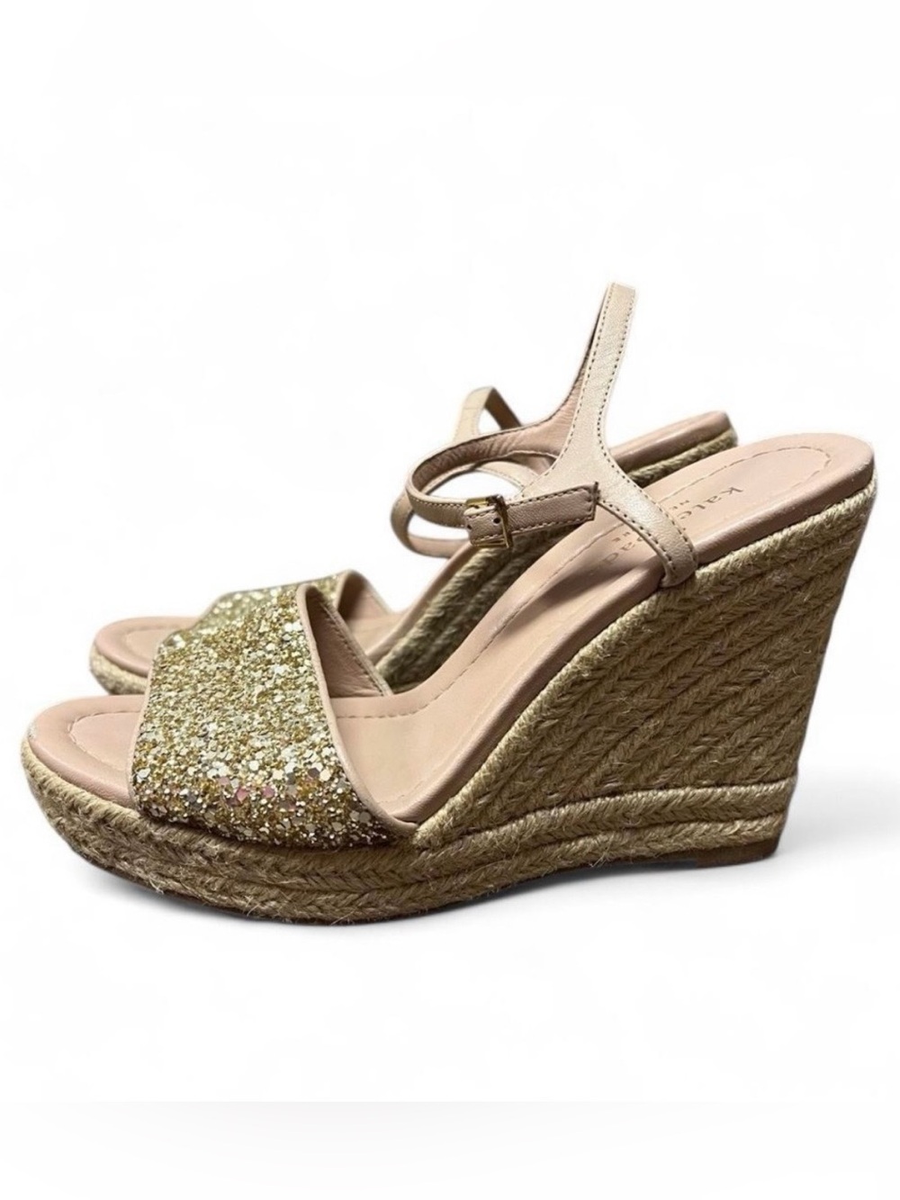 Kate spade jade espadrille wedge sandal - Picture 3 of 10